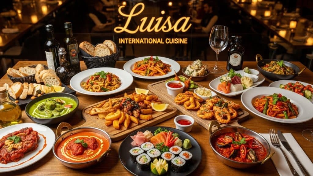 Condado Beach Luisa International Cuisine Menu