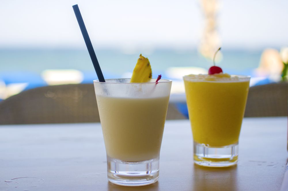 Condado Beach Ola Ocean Front Bistro Frozen Drinks
