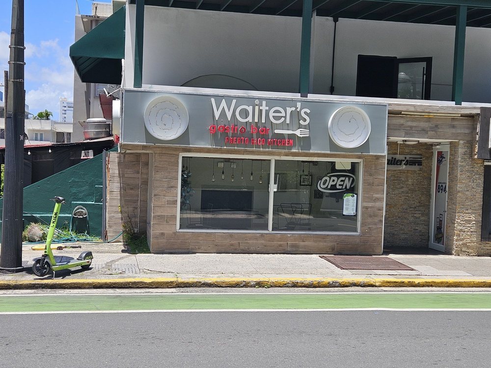 Condado Beach Waiters Gastro Bar Exterior