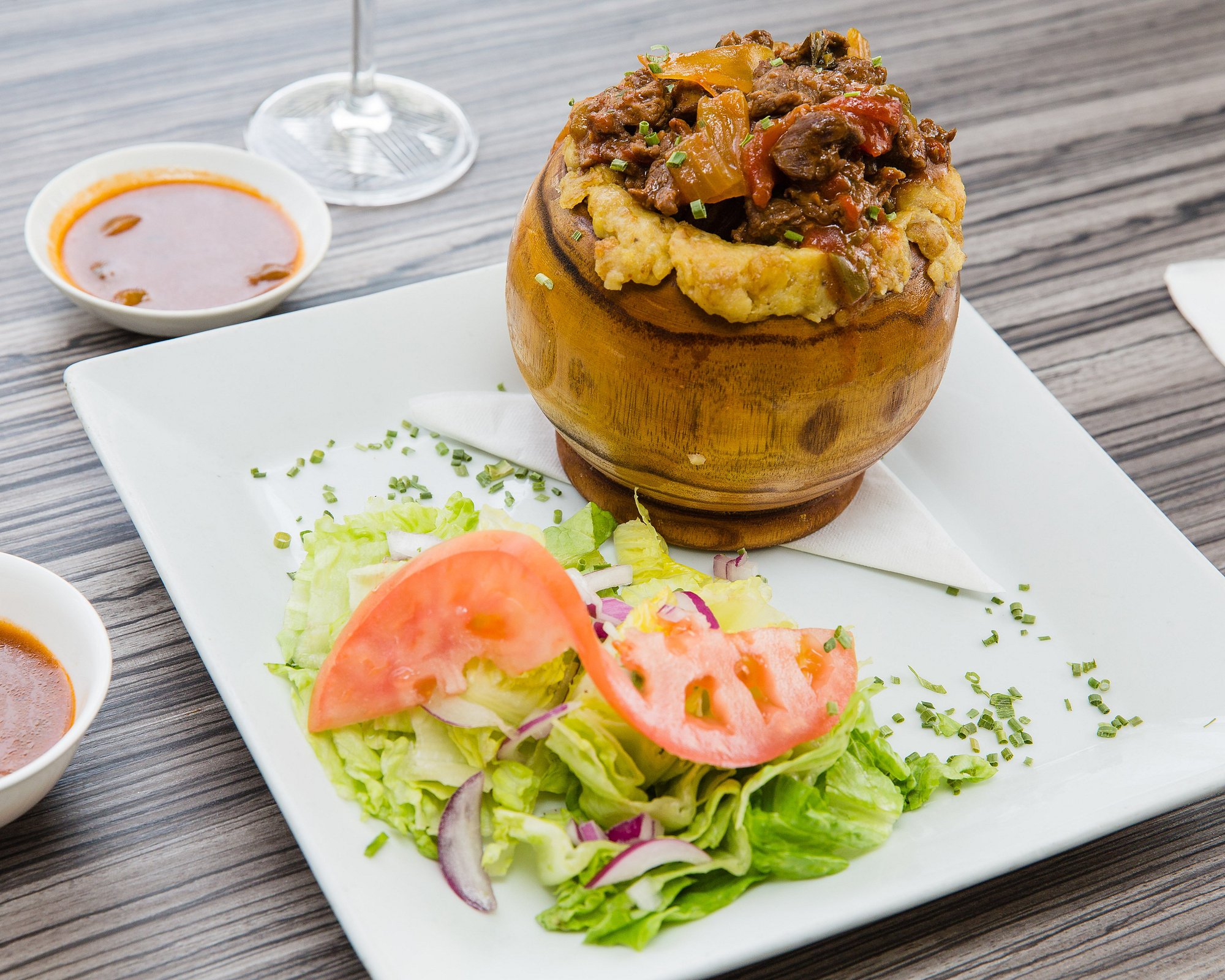 Condado Beach Waiters Gastro Bar Skirt Steak Stuffed Mofongo
