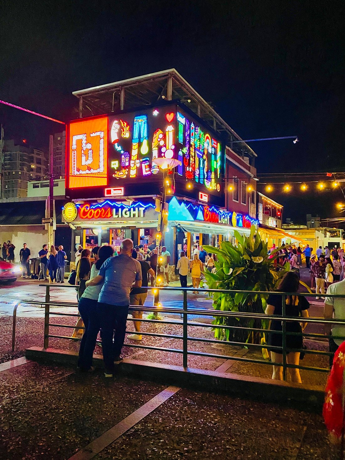 La Placita De Santurce Colorful Lights Escambron Beach