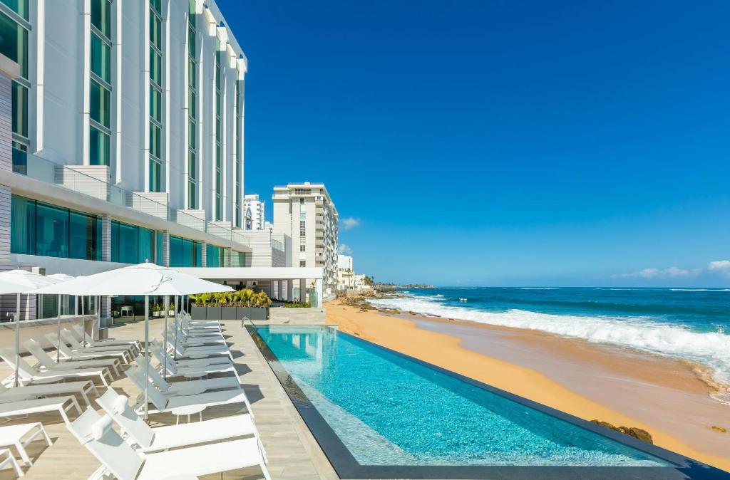 Condado Ocean Club Adults Only Escambron Beach San Juan Oceanfront Pool