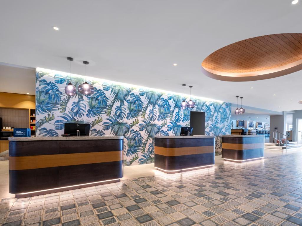Hilton Garden Inn Escambron Beach San Juan Condado Lobby Checkin