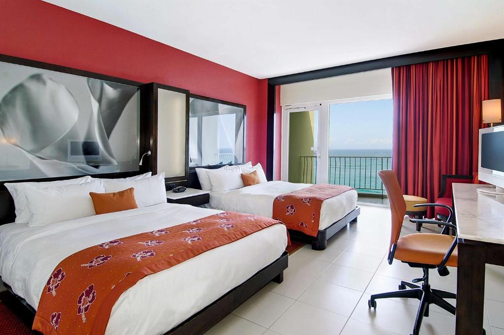 The Condado Plaza Hotel Escambron Beach San Juan Room Double Beds